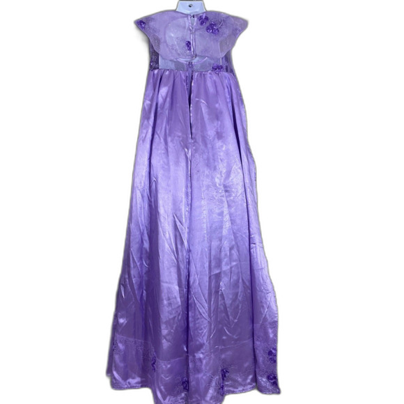 Disney Chasing Fireflies Descendents Mal Dress Girls Size 10 Halloween Costume - Picture 2 of 9